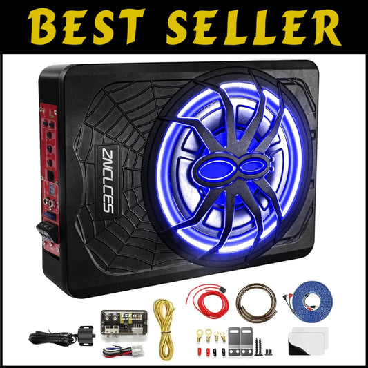 High-Performance 10" 1200W Under Seat Subwoofer – Immersive Audio Experience