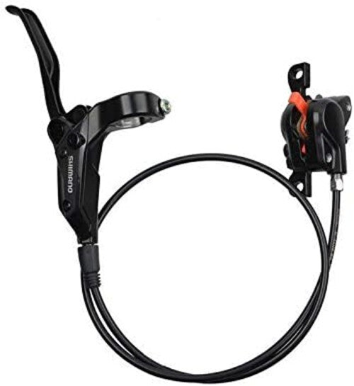 Complete Shimano MT200 Hydraulic Disc Brake Set with Resin Pads for Easy Upgrade