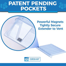 Load image into Gallery viewer, Premium Magnetic Vent Extender 17"-33" Adjustable for Furniture Placement