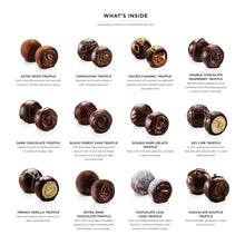 Load image into Gallery viewer, Gourmet Dark Chocolate Truffle Gift Box – 24 Pieces for Elegant Celebrations