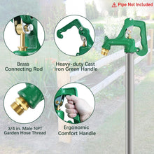 Load image into Gallery viewer, Heavy-Duty Frost Free Outdoor Faucet Replacement Head - Single Hole Installation