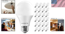 Load image into Gallery viewer, Warm White A19 LED Bulbs (60W Equivalent) - 24 Pack, Energy Efficient Design