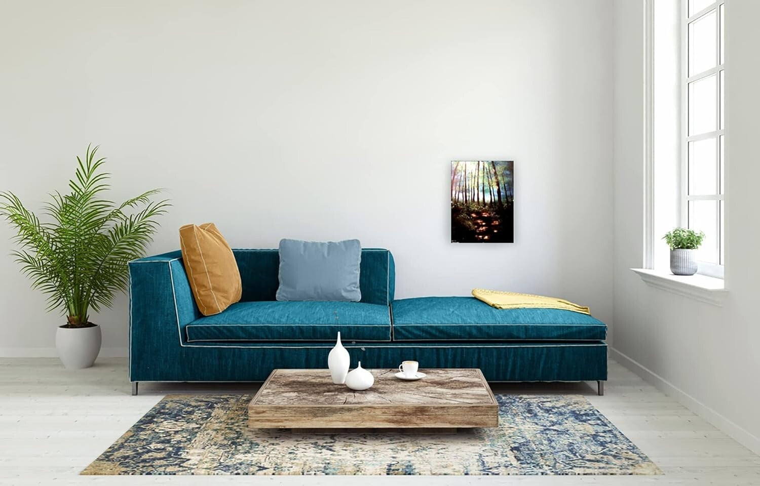 6-Pack Modern Low-Profile Clip Frames - 9x12 Minimalist Picture Frames