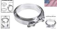 Load image into Gallery viewer, Versatile 5.0 Inch Stainless Steel Flange with High Tensile V-Band Clamp