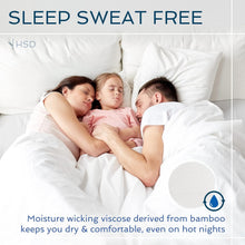 Load image into Gallery viewer, Cooling &amp; Breathable King Size Bamboo Sheet Set - 4 Piece Light Pink Luxury