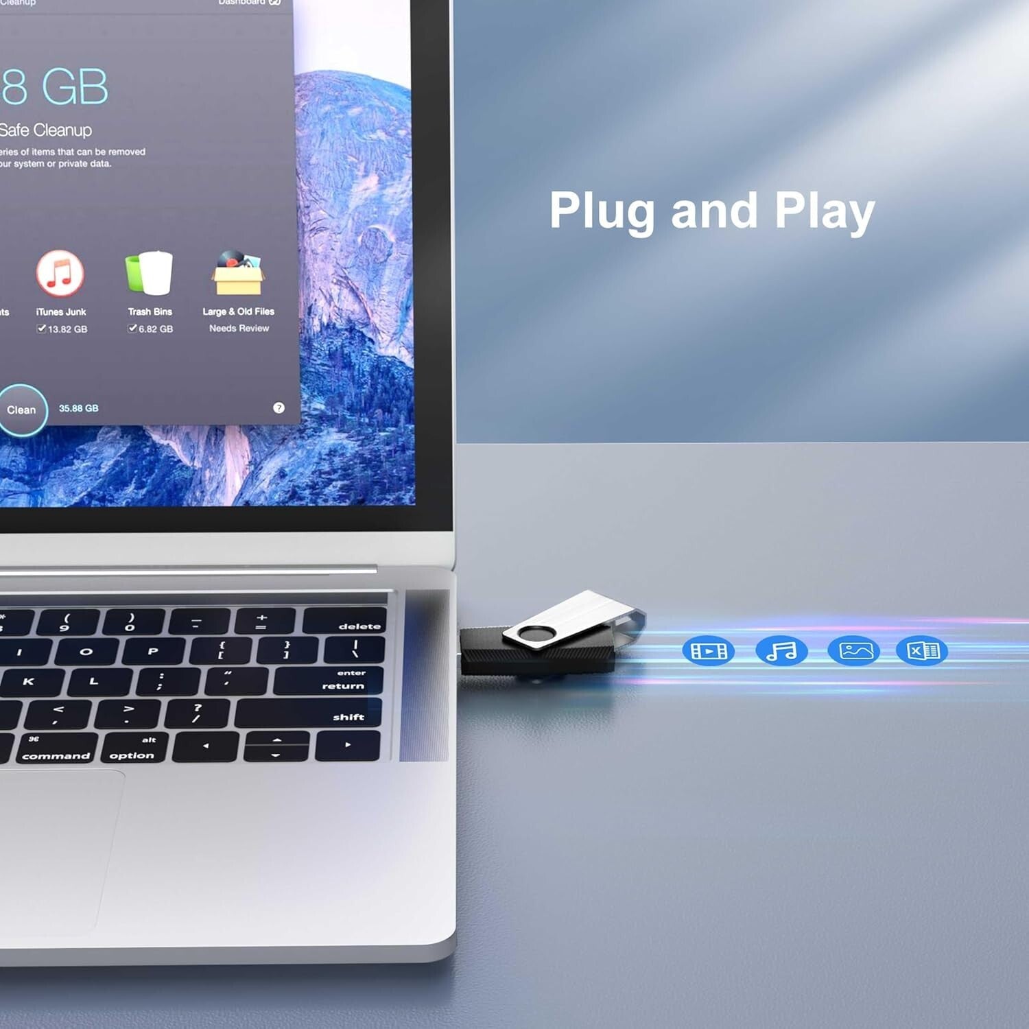 Lightweight 100 Pack of 128MB USB Flash Drives - Versatile Storage Solutions