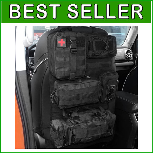 Durable Universal Front Seat Back Molle Storage Bag - Perfect for All Vehicles