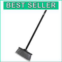 Load image into Gallery viewer, Lightweight Heavy-Duty Broom for Home &amp; Office – Fine Bristles &amp; Steel Handle