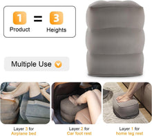 Load image into Gallery viewer, Portable Kids Airplane Bed and Adult Footrest - Inflatable, Lightweight Design