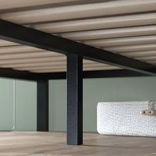 Load image into Gallery viewer, Modern King Bed Frame with Headboard - Sturdy Metal Design for Effortless Sleep