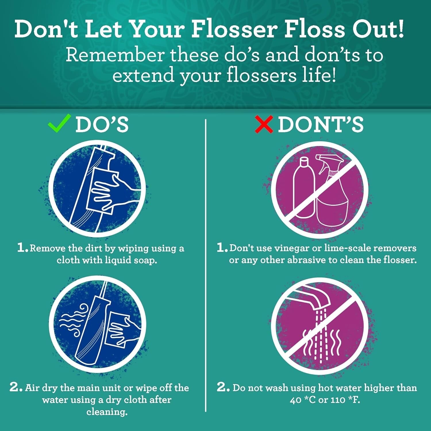 Lion & Lamb Kit 2.0: Electric Toothbrush & Water Flosser Combo for Superior Care