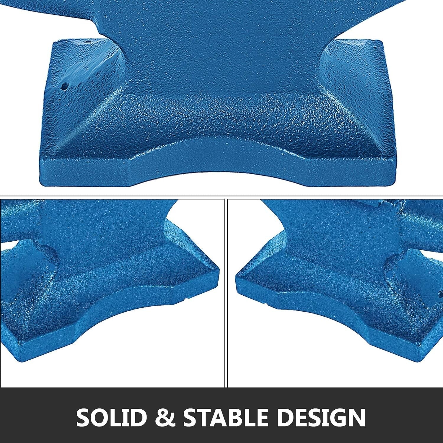 7 X 5 High-Strength Cast Iron Anvil with Rounded Horn for Versatile Metalworking