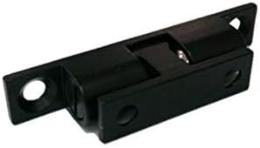 6 Pack Solid Brass Double Ball Catch - Matte Black, Adjustable & Silent Closing