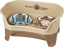 Load image into Gallery viewer, Dishwasher Safe Elevated Dog Feeder with Slow Feed Bowl and Spill Proof Design