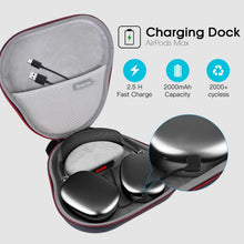 Load image into Gallery viewer, Heavy-Duty Waterproof Charging Case for AirPods Max - Includes 2000mAh Battery