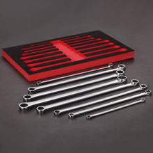 Load image into Gallery viewer, Heavy-Duty 8-Piece Double Box End Wrench Set - Polished Chrome Vanadium Finish