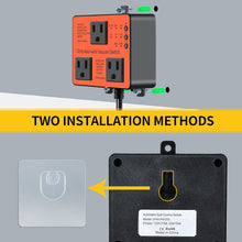 Load image into Gallery viewer, Compact Automatic Dust Collection Switch with Dual Tool Outlets for Efficiency