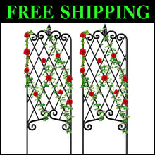 Load image into Gallery viewer, Weather-Resistant 47"x16" Climbing Plant Trellis - Durable &amp; Low Maintenance