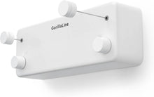 Load image into Gallery viewer, Retractable Indoor Outdoor Clothesline - Heavy Duty Wall-Mounted Laundry Rack