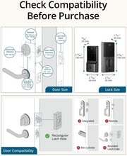 Load image into Gallery viewer, Smart Lock C210: Keyless Entry Deadbolt with Built-in WiFi and Remote Control