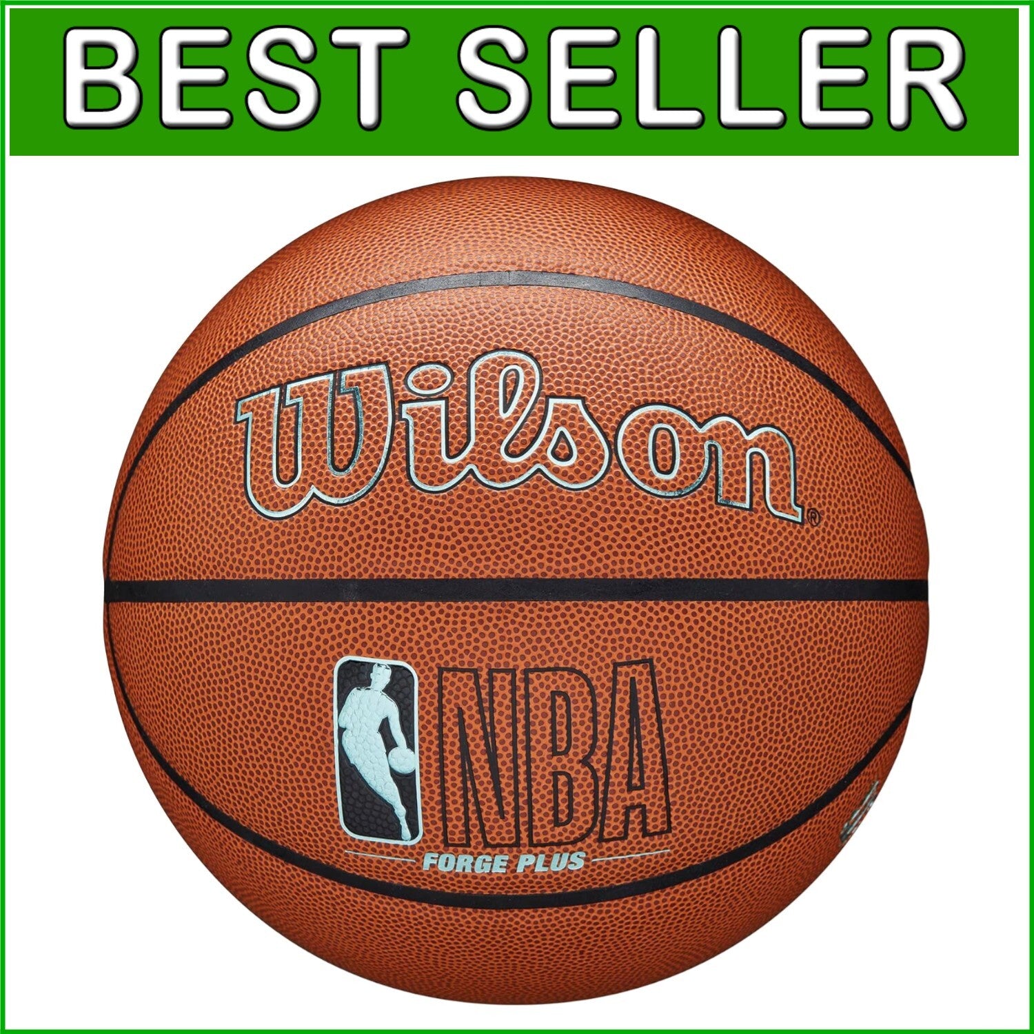 Durable Indoor/Outdoor NBA Basketball - Size 6, Made From Recycled Materials