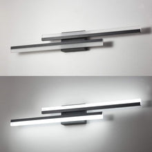 Load image into Gallery viewer, Stylish 32-Inch Black LED Vanity Light - Indoor Bathroom Lighting Solution