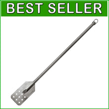 Load image into Gallery viewer, Crawfish Boil Essential: 42-in Stainless Steel Stir Paddle with 4-in Wide Blade