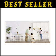 Load image into Gallery viewer, 192-Inch Adjustable Baby Gate &amp; Play Yard Combo - Flexible Safety Solution