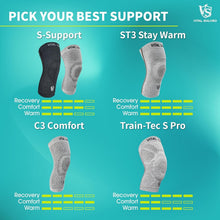 Load image into Gallery viewer, Pain Relief Compression Knee Brace - VITAL SALVEO XL for 24/7 Comfort &amp; Recovery