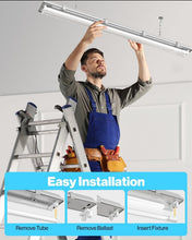 Load image into Gallery viewer, Sunco 4ft LED Tube Lights, 10-Pack, Single Ended Power, Ballast Bypass, Modern