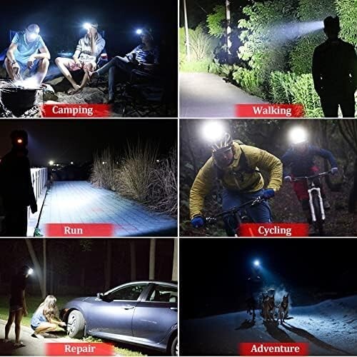 Bright 4000 Lumen Zoomable Headlamp with 5000mAh Battery - Outdoor Essential
