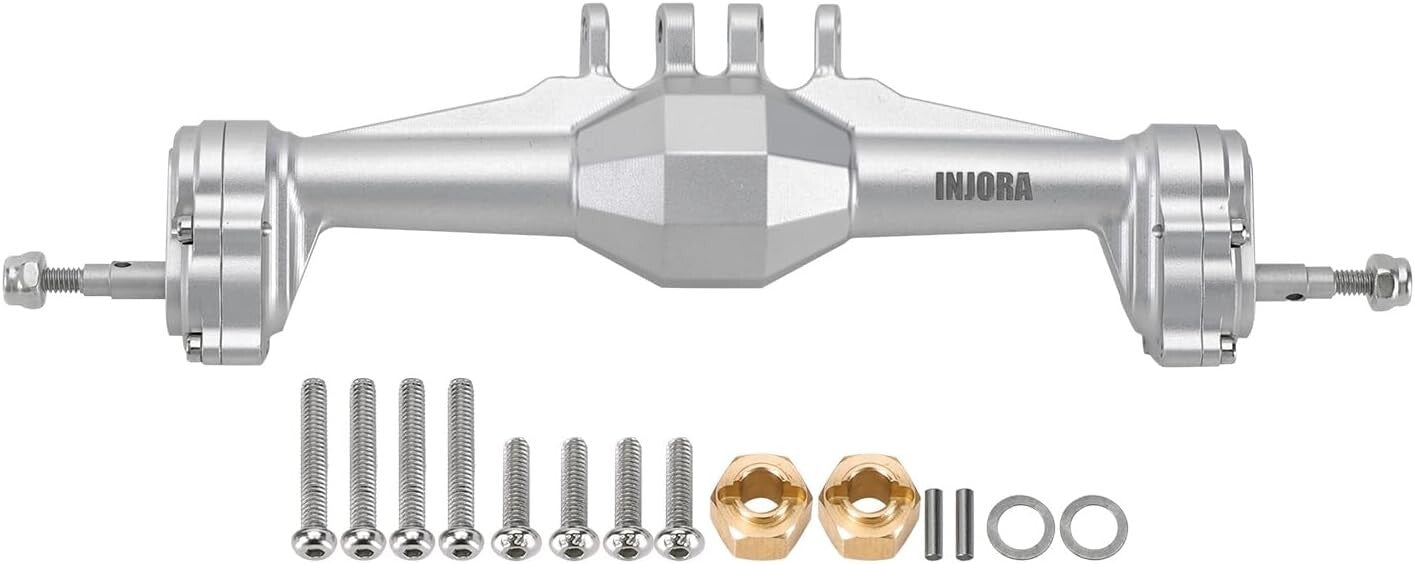 5mm Diamond Portal Axles with Lay Down Servo Mount for 1/18 RC Crawler Upgrade
