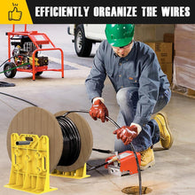 Load image into Gallery viewer, Versatile Wire Spool Caddy - Holds Up to 330 lbs, Ideal for Cable Organization