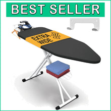 Load image into Gallery viewer, Compact Professional Ironing Board with Adjustable Height and Heat Protection