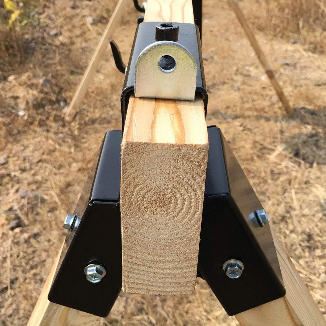 AR500 Durable Target Stand Brackets - Adjustable Mount for Stability (Set of 2)