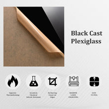 Load image into Gallery viewer, High-Quality 12x24 Plexiglass Black Acrylic Sheets - Perfect for Custom Projects