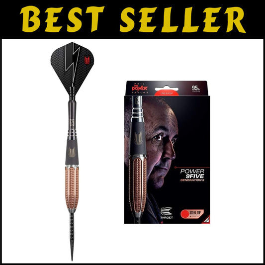 Phil Taylor Signature Power 9Five Generation 5 Darts - Precision Grip & Style