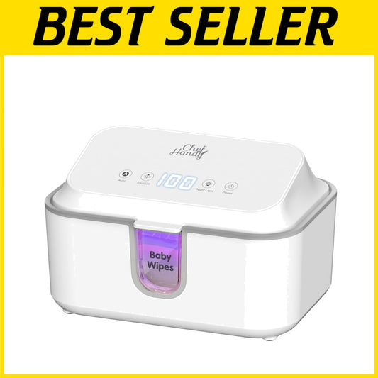 Diaper Wipe Warmer with Three Heating Modes - 100 Wipe Capacity & Easy Use