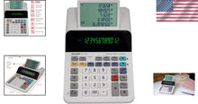 Load image into Gallery viewer, Compact Paperless Printing Calculator with 12-Digit Display for Business Use