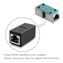 Load image into Gallery viewer, 20-Pack Shielded RJ45 Couplers - Female to Female, Ideal for Extended Ethernet