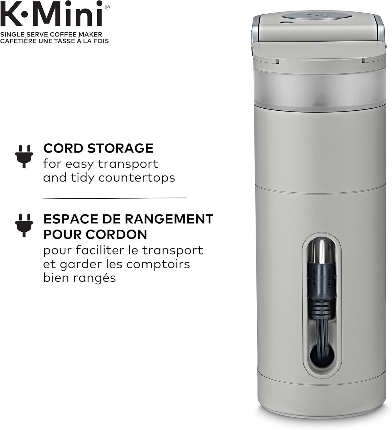 Ultra-Sleek K-Mini Single Serve Coffee Maker – Perfect for Small Spaces