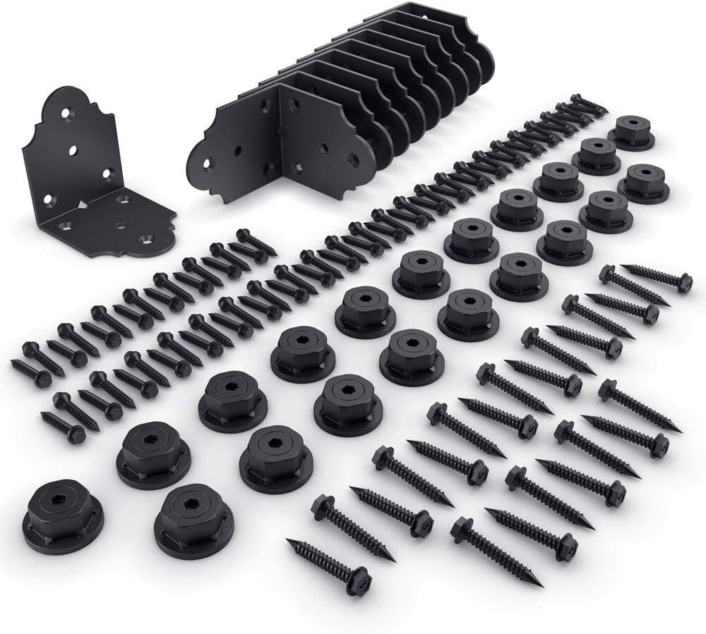 4-Pack Laredo Sunset Rafter Clips - Corrosion-Resistant Steel for All Projects