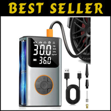 Load image into Gallery viewer, Essential 150PSI Air Compressor - Multi-Use for Tires, Balls &amp; Emergency Needs