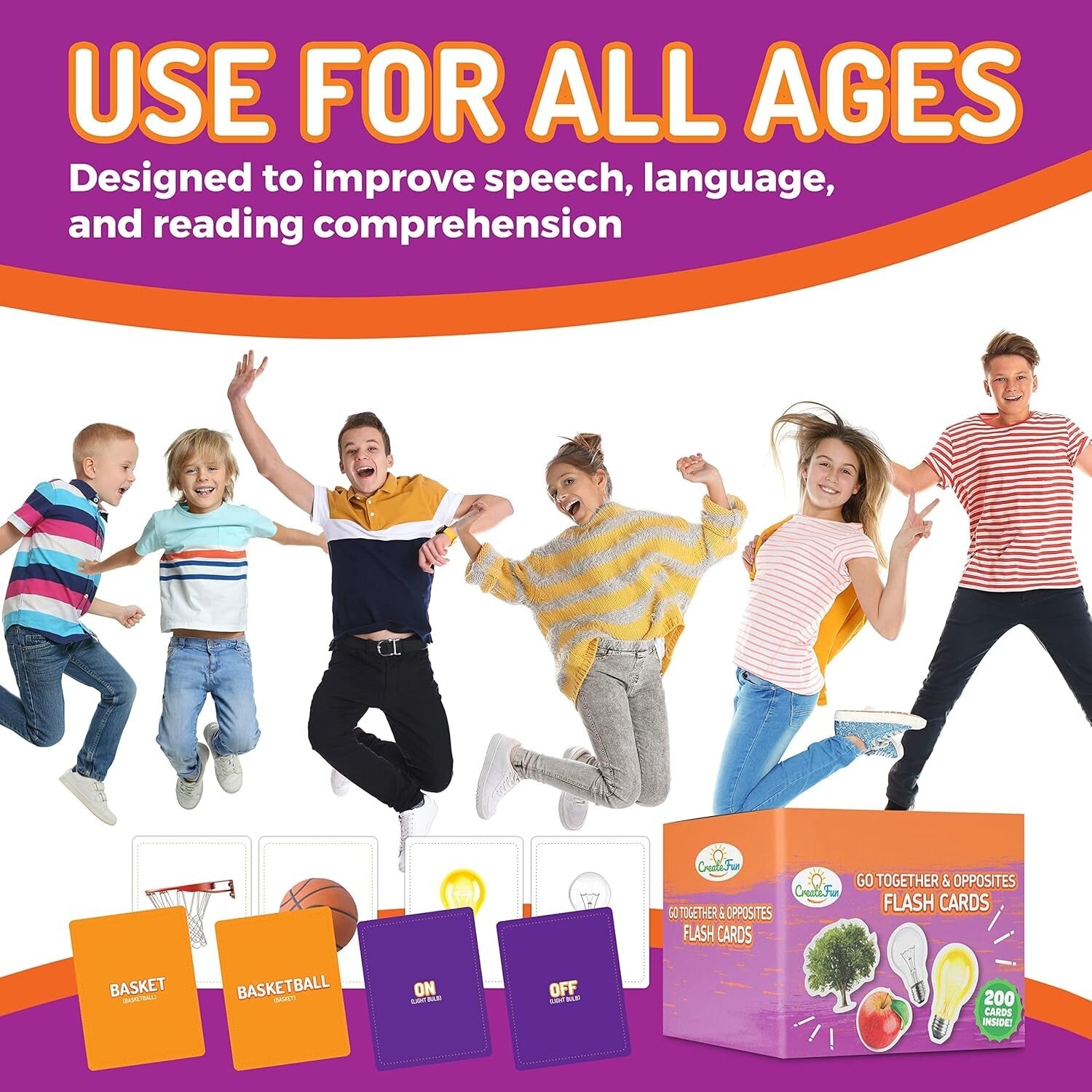 Vivid Photo Flash Cards Set - 200 Educational Tools for Diverse Learning Needs