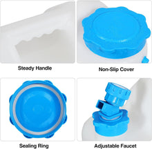 Load image into Gallery viewer, 5-Gallon Portable Water Container with Spigot: Perfect for Camping &amp; Emergencies