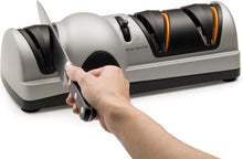 Load image into Gallery viewer, 3-Stage Professional Electric Knife Sharpener for Kitchen &amp; Sport Knives