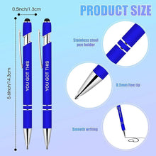 Load image into Gallery viewer, 50-Piece Inspirational Pens with Stylus Tip - Motivational Quotes for Coworkers