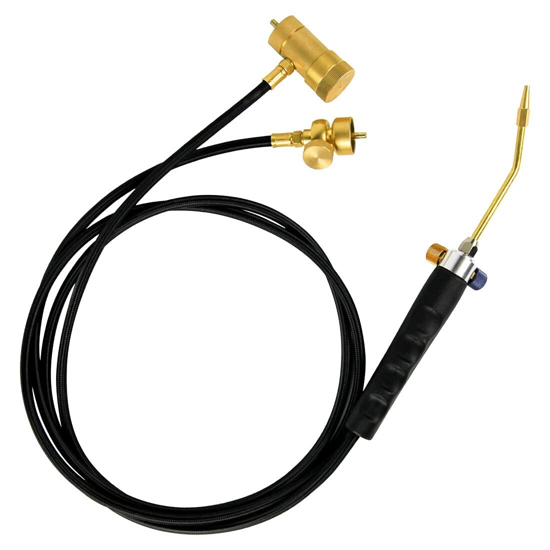 Heavy-Duty Oxypropane Cutting Torch Kit with Flint Lighter - Offers 5252°F Heat