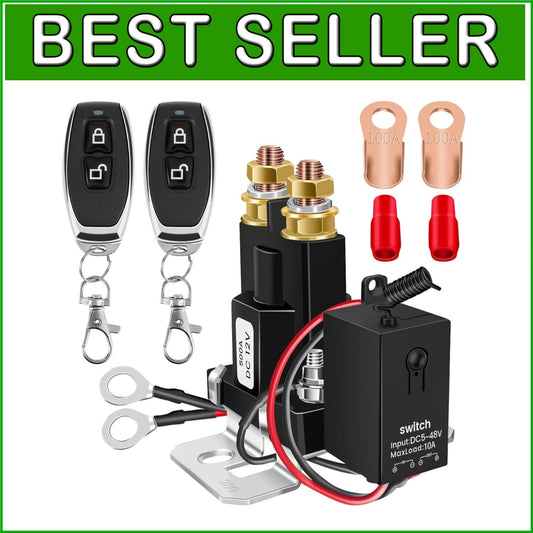 500A Remote Control Battery Disconnect Switch for Enhanced Vehicle Security