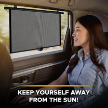 Load image into Gallery viewer, Hassle-Free Privacy with Retractable Baby Car Window Shades - 22" x 24" Size